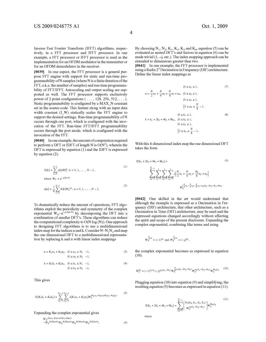 APPARATUS AND METHOD FOR AREA AND SPEED EFFICIENT FAST FOURIER TRANSFORM (FFT) PROCESSORING WITH RUNTIME AND STATIC PROGRAMMABILITY OF NUMBER OF POINTS - diagram, schematic, and image 12