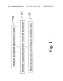 METHOD OF APPROXIMATE DOCUMENT GENERATION diagram and image