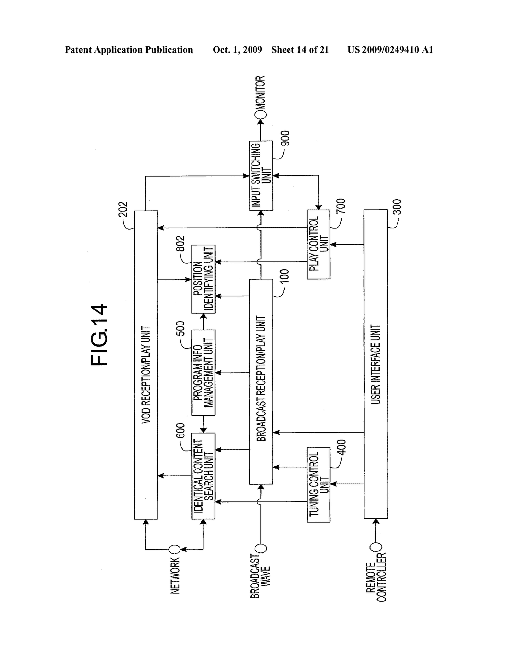 CONTENT SWITCHING APPARATUS AND CONTENT SWITCHING METHOD - diagram, schematic, and image 15