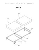 Portable and foldable bed diagram and image