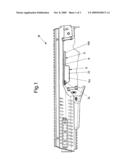 FIREARM WITH A CLOSING DEVICE OF OPERATIVE SIDE PORTS OF A RECEIVER diagram and image