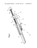 FIREARM WITH A CLOSING DEVICE OF OPERATIVE SIDE PORTS OF A RECEIVER diagram and image