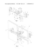 CONNECTING DEVICE FOR CURTAIN WALL UNITS diagram and image