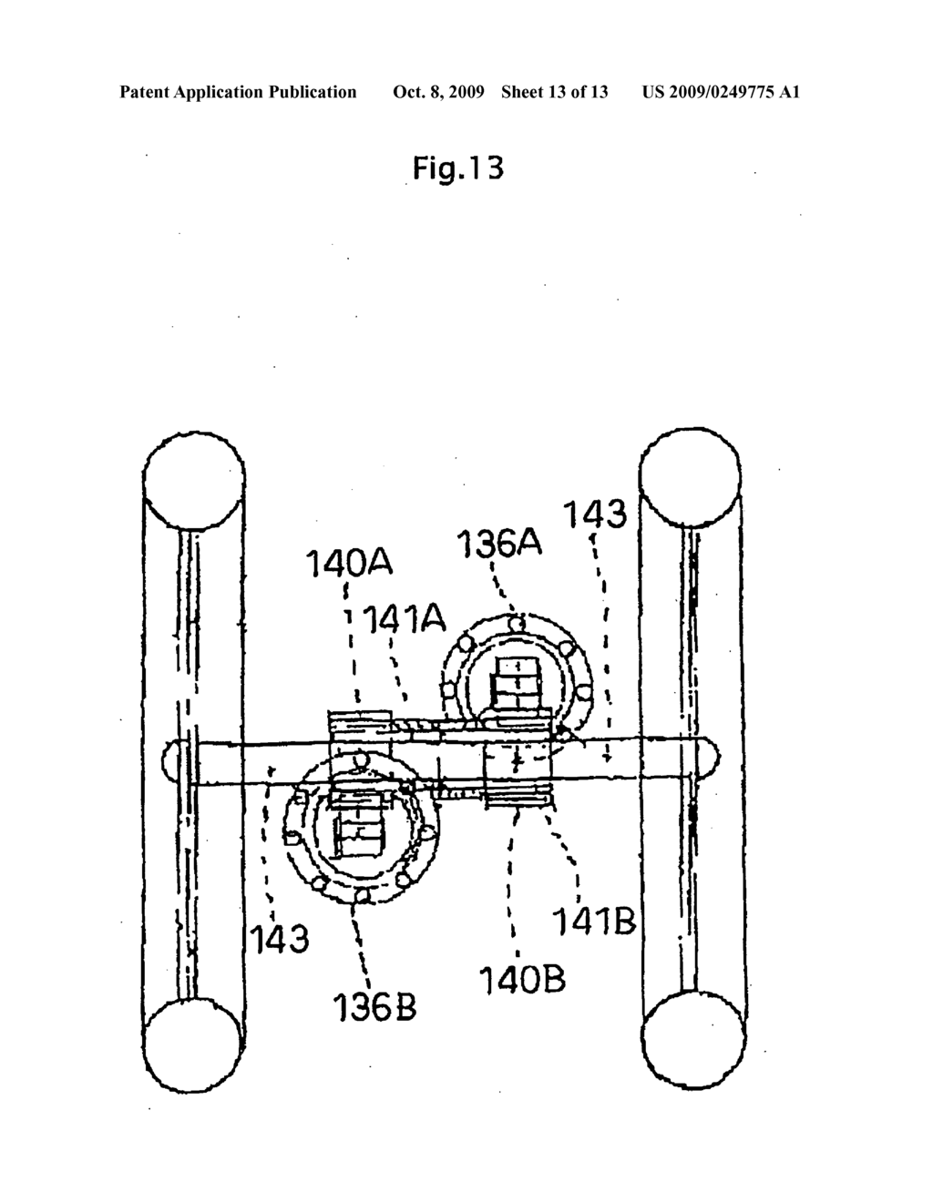 Drive device using charged air pressure - diagram, schematic, and image 14