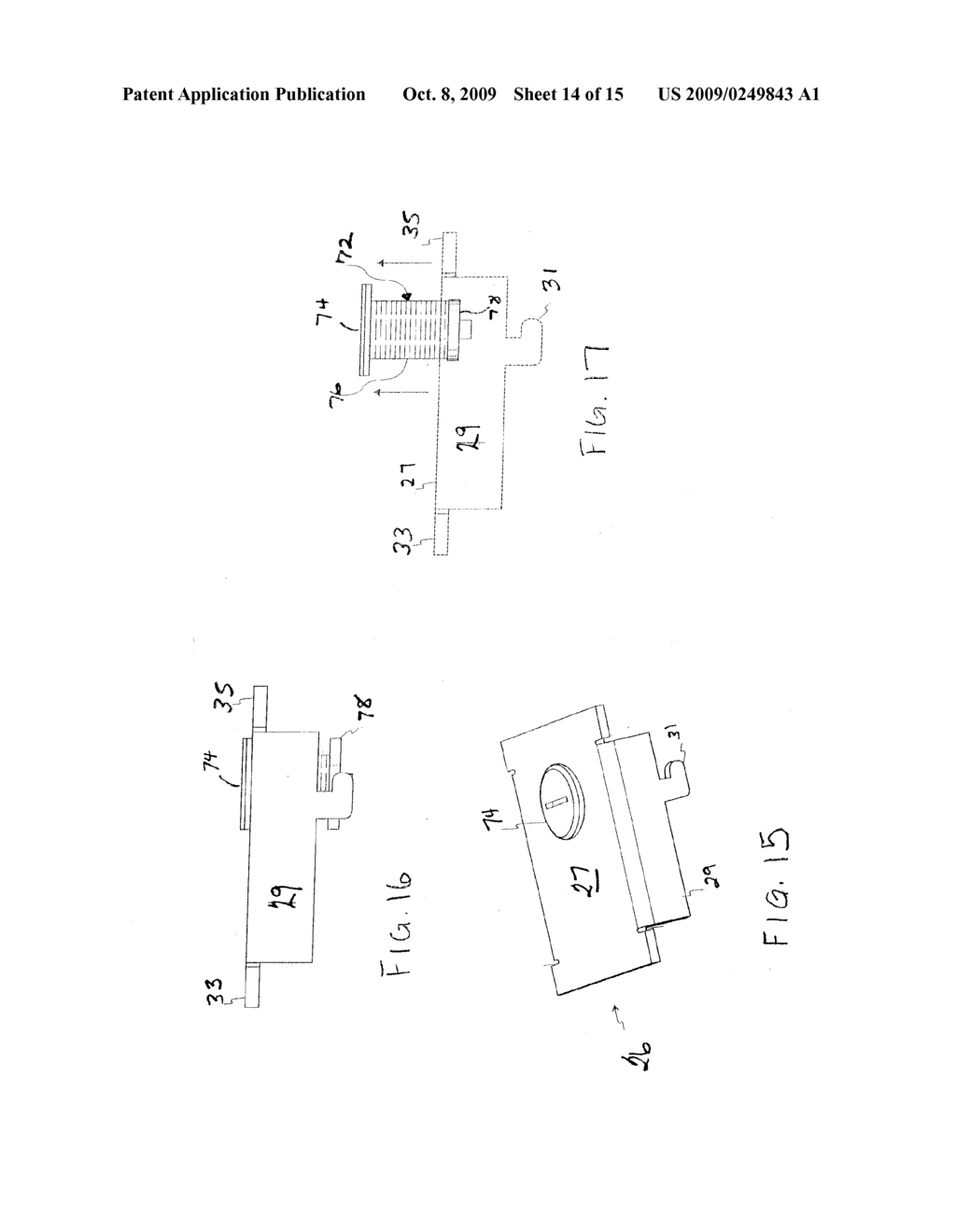 TAMPER RESISTANT LOCKING DEVICE FOR UNDERGROUND ENCLOSURES AND METHOD - diagram, schematic, and image 15