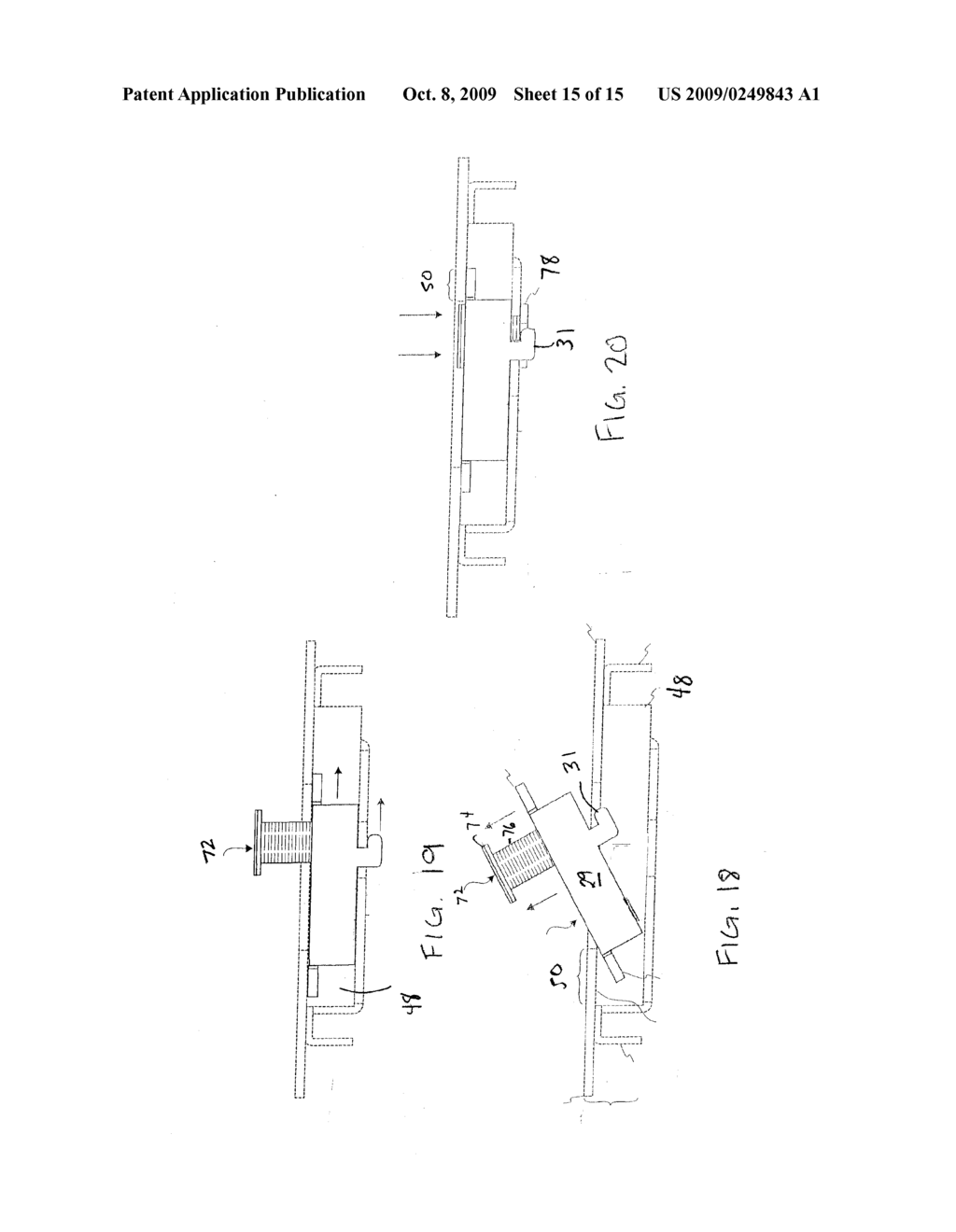 TAMPER RESISTANT LOCKING DEVICE FOR UNDERGROUND ENCLOSURES AND METHOD - diagram, schematic, and image 16