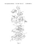 PRESSURE SENSING DEVICE ADAPTED TO CORROSIVE OR EXPLOSIVE ATMOSPHERES diagram and image