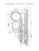 Printing machine and method for its calibration diagram and image