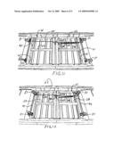 Gliding table and chairs diagram and image