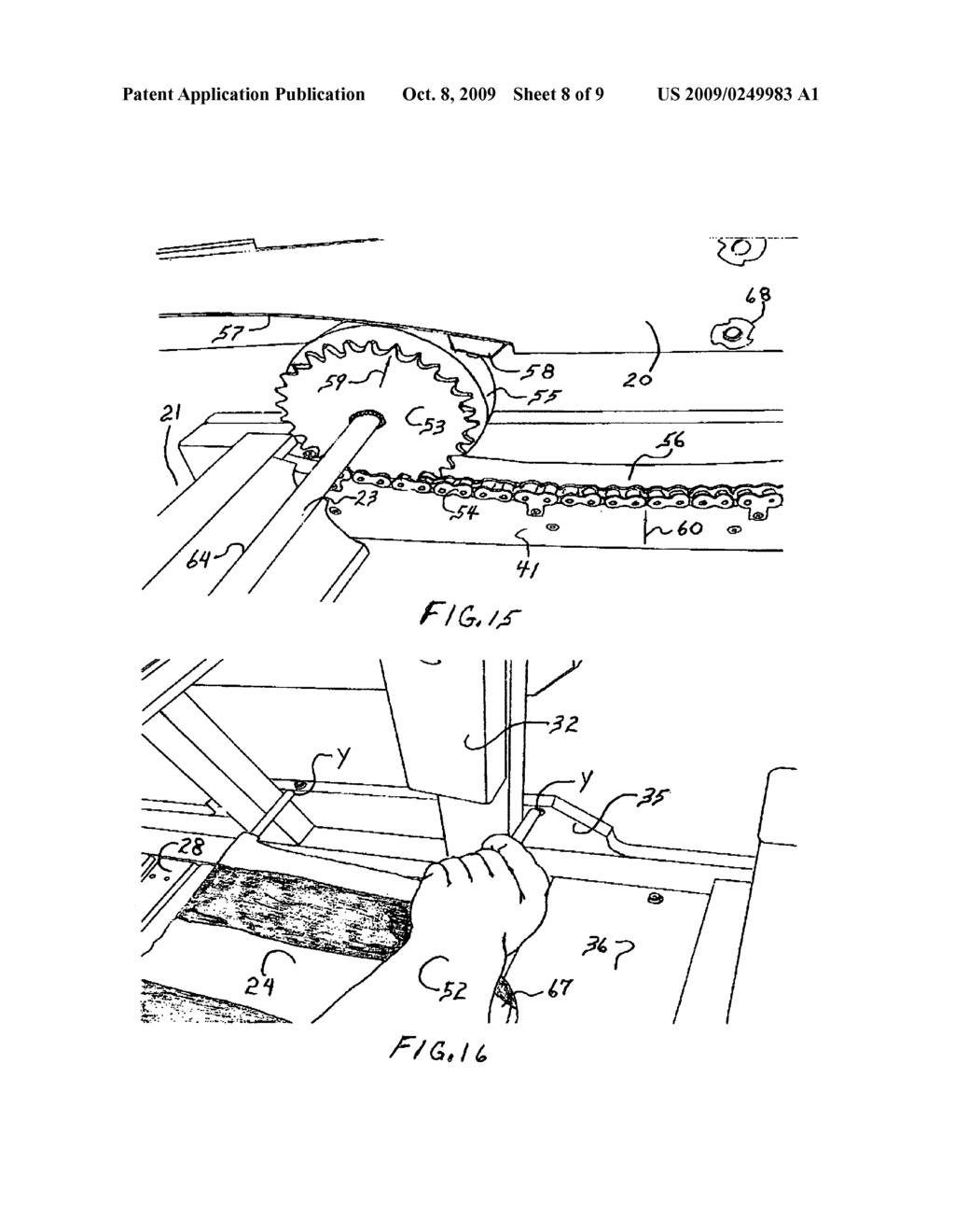 Gliding table and chairs - diagram, schematic, and image 09