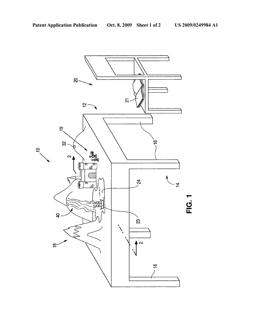 PLAY TABLE WITH CONTOURS AND WATER FEATURE - diagram, schematic, and image 02