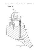 Engine with desmodromically actuated rocker diagram and image