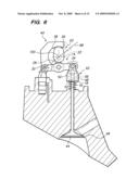 Engine with desmodromically actuated rocker diagram and image