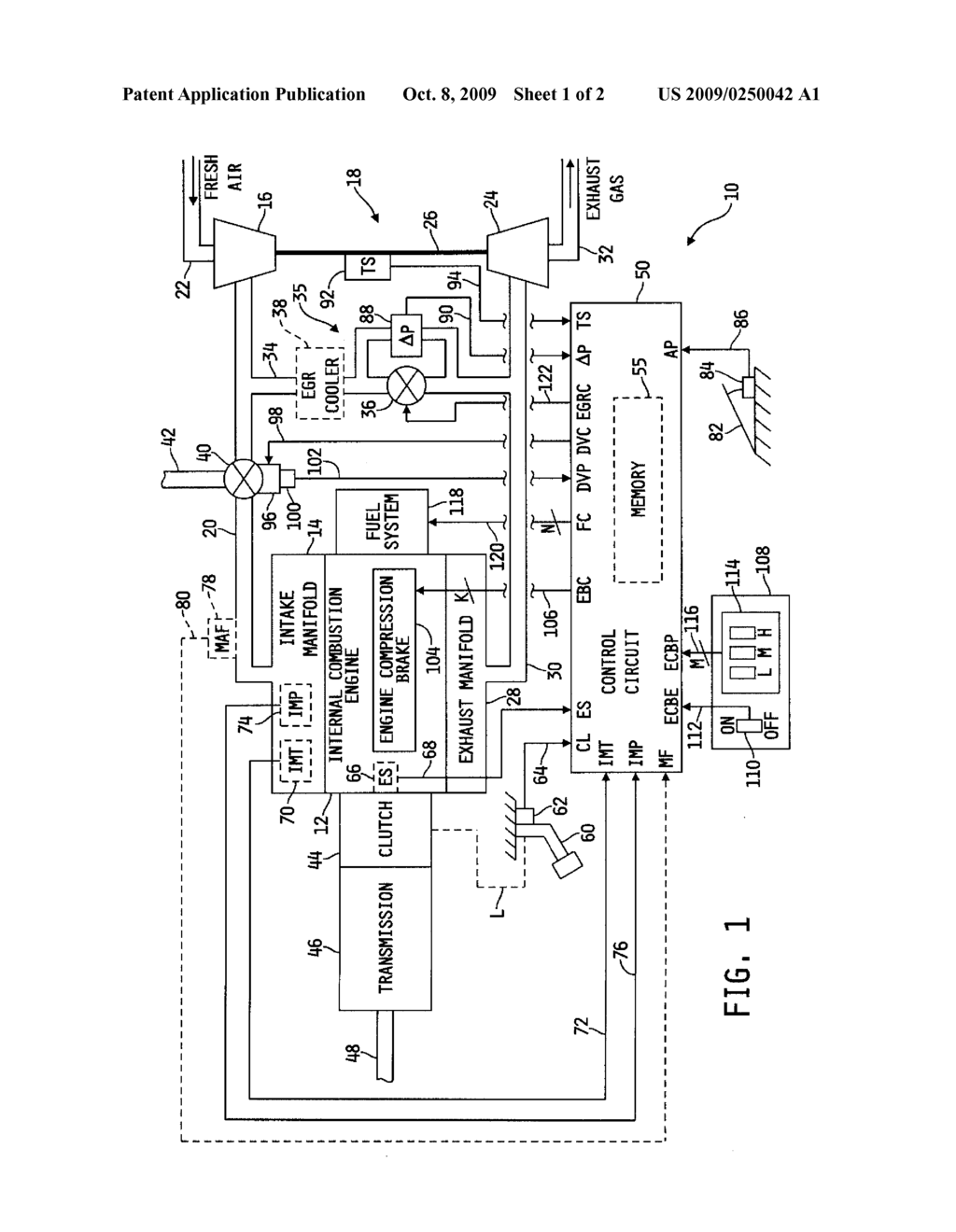 System and Method for Controlling a Flow of Intake Air Entering an Internal Combustion Engine - diagram, schematic, and image 02