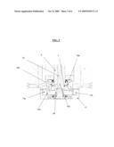 DEVICE FOR CUTTING LABELS IN A LABELLING MACHINE diagram and image