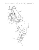 Brake pad holder with arrangement for fine adjustment of a distance between brake pad and wheel rim diagram and image