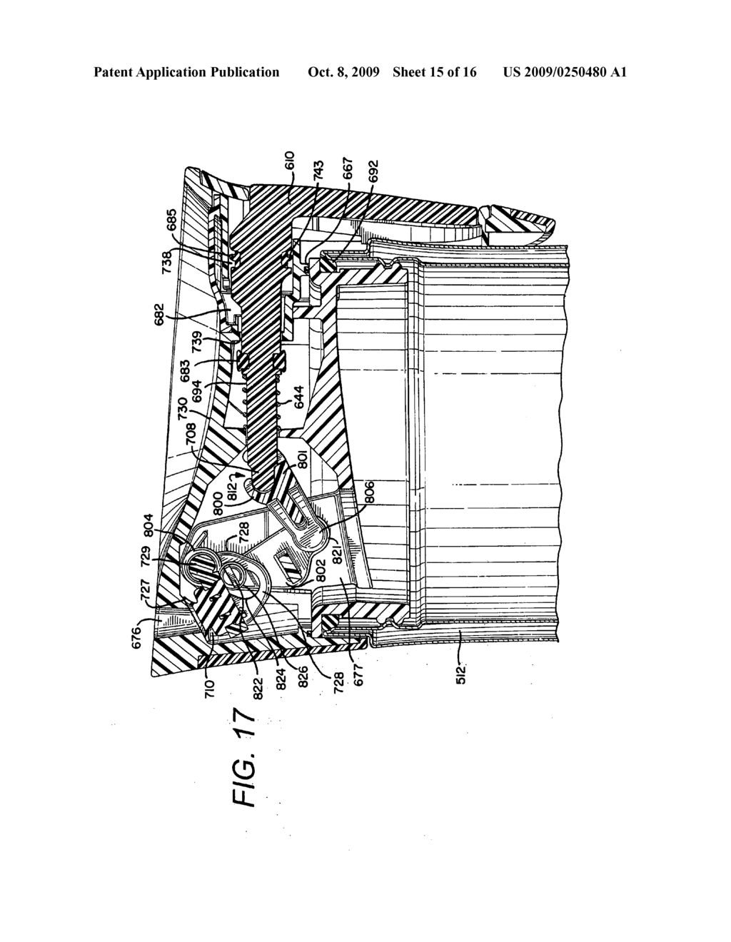 Travel container having drinking orifice and vent aperture - diagram, schematic, and image 16