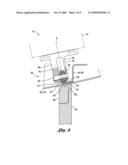 GIMBALLING ROLLER DEVICE FOR FRICTION STIR WELDING APPARATUS AND METHOD diagram and image