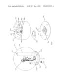 Waterfall decorative humidifier diagram and image