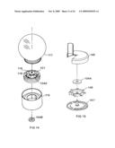 Waterfall decorative humidifier diagram and image