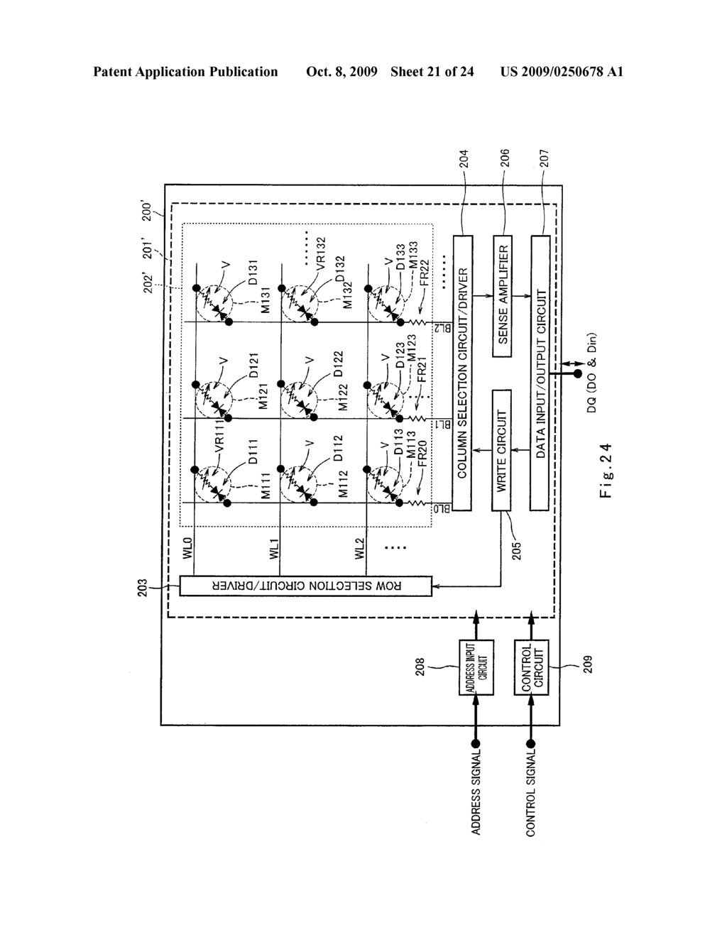 NONVOLATILE MEMORY APPARATUS, NONVOLATILE MEMORY ELEMENT, AND NONVOLATILE ELEMENT ARRAY - diagram, schematic, and image 22