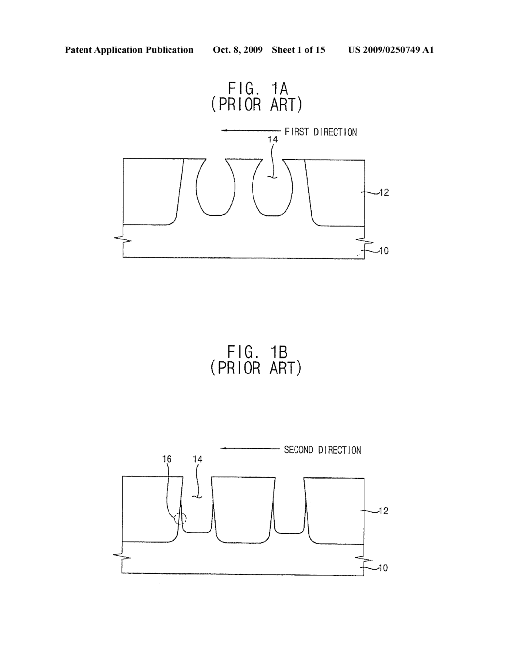 Methods of Forming Asymmetric Recesses and Gate Structures that Fill such Recesses and Related Methods of Forming Semiconductor Devices that Include such Recesses and Gate Structures - diagram, schematic, and image 02