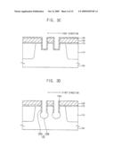 Methods of Forming Asymmetric Recesses and Gate Structures that Fill such Recesses and Related Methods of Forming Semiconductor Devices that Include such Recesses and Gate Structures diagram and image