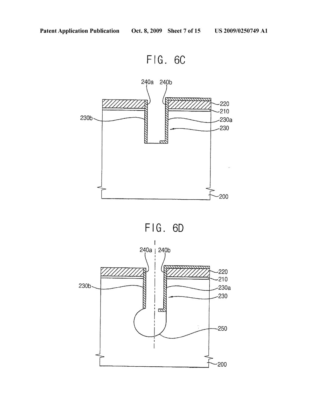 Methods of Forming Asymmetric Recesses and Gate Structures that Fill such Recesses and Related Methods of Forming Semiconductor Devices that Include such Recesses and Gate Structures - diagram, schematic, and image 08