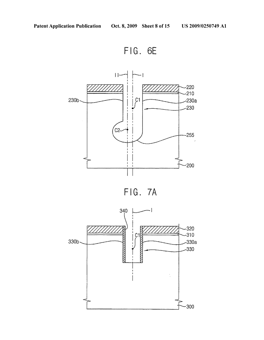 Methods of Forming Asymmetric Recesses and Gate Structures that Fill such Recesses and Related Methods of Forming Semiconductor Devices that Include such Recesses and Gate Structures - diagram, schematic, and image 09