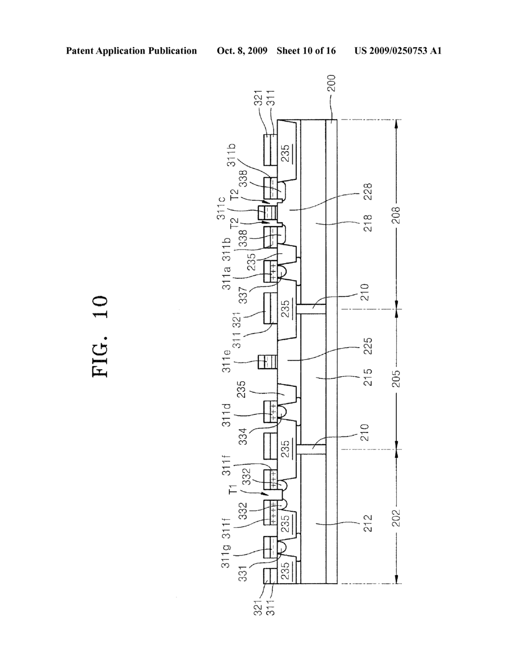 SEMICONDUCTOR DEVICE AND METHOD OF FABRICATING THE SAME - diagram, schematic, and image 11