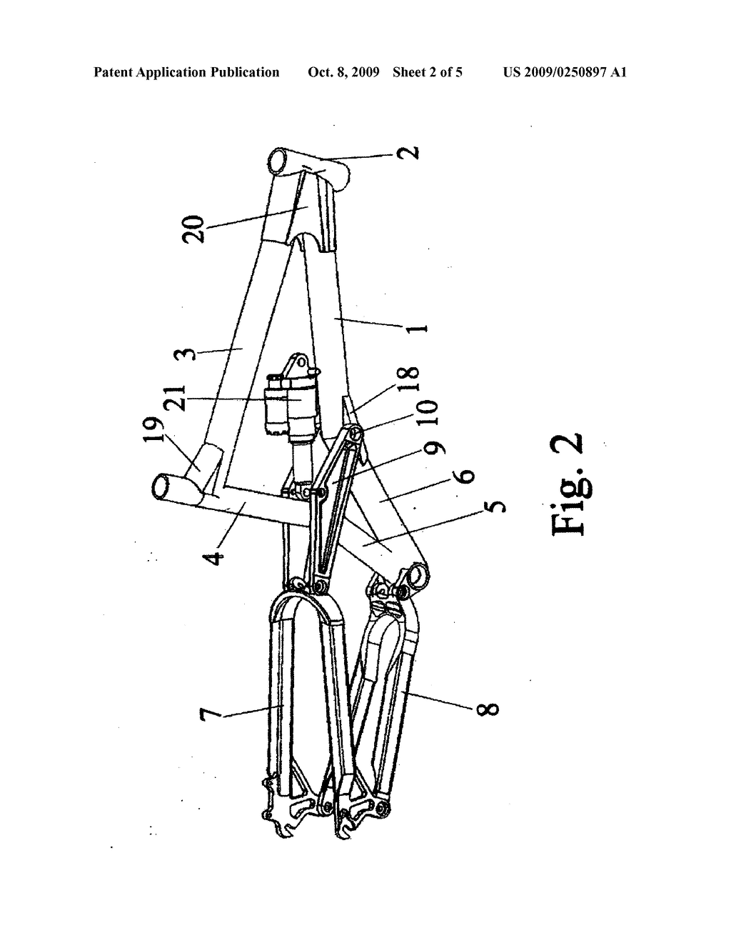 FORCE CHANNELING MOUNTAIN BIKE REAR SUSPENSION - diagram, schematic, and image 03