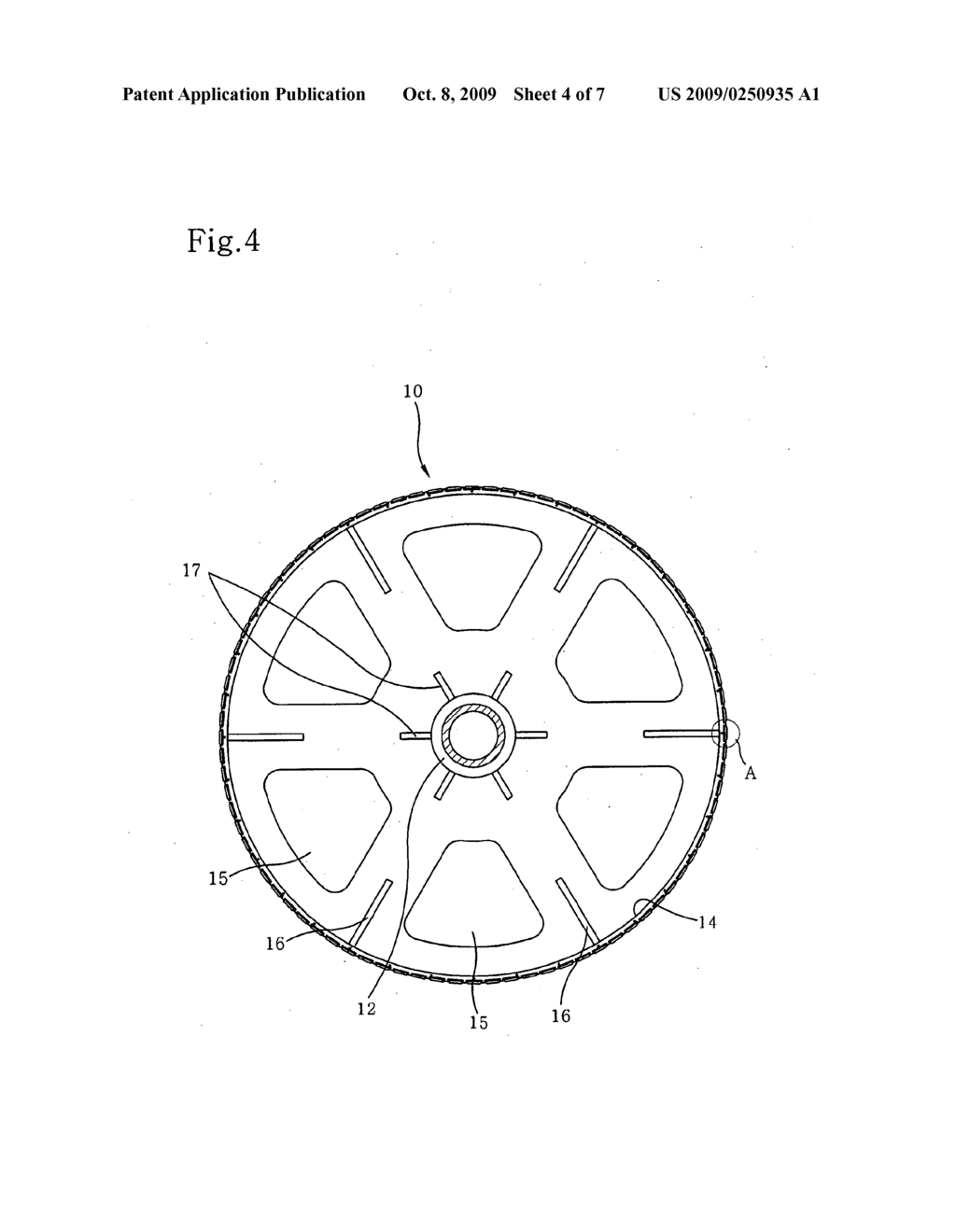 ROTOR FOR WIND TURBINE AND ASSEMBLING METHOD THEREOF - diagram, schematic, and image 05