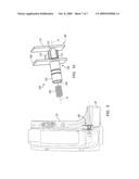 HINGE AND CATCH ASSEMBLY FOR MOTOR VEHICLE ENDGATE SYSTEM diagram and image