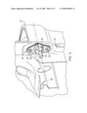 Endgate Hinge for Motor Vehicle Having Dual Pivot Axes diagram and image