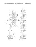 Flush-mounted guiding arrangement for furniture components, in particular drawers in the body of furniture pieces diagram and image