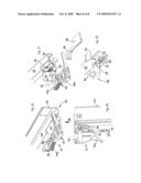 Flush-mounted guiding arrangement for furniture components, in particular drawers in the body of furniture pieces diagram and image