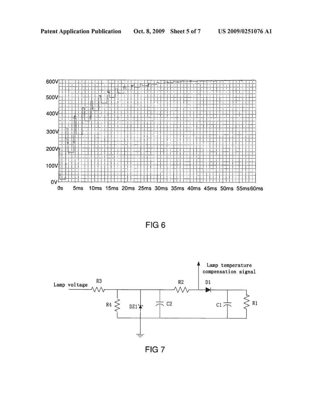 HID ballast with integrated voltage multiplier and lamp temperature compensation - diagram, schematic, and image 06