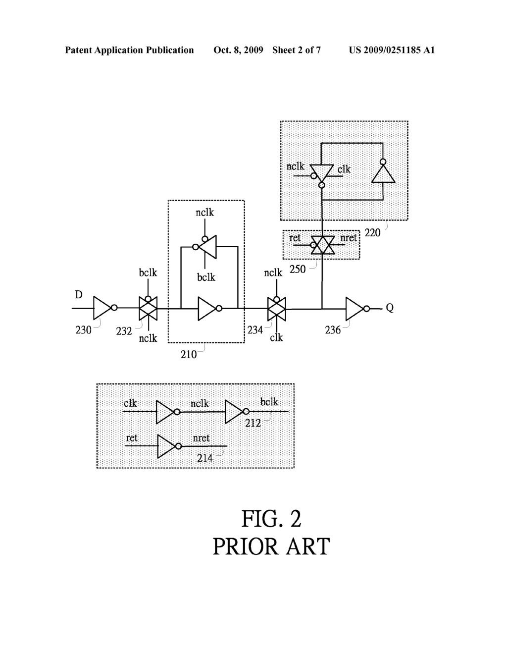 DATA RETENTION DEVICE FOR MULTIPLE POWER DOMAINS - diagram, schematic, and image 03