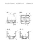 Electrical assembly with PTC resistor elements diagram and image