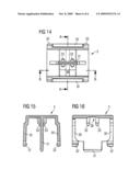 Electrical assembly with PTC resistor elements diagram and image