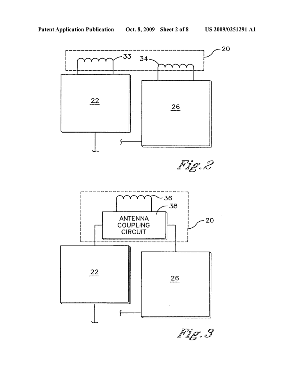 SWITCHED CAPACITANCE METHOD FOR THE DETECTION OF, AND SUBSEQUENT COMMUNICATION WITH A WIRELESS TRANSPONDER DEVICE USING A SINGLE ANTENNA - diagram, schematic, and image 03