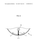 Vehicle display device diagram and image