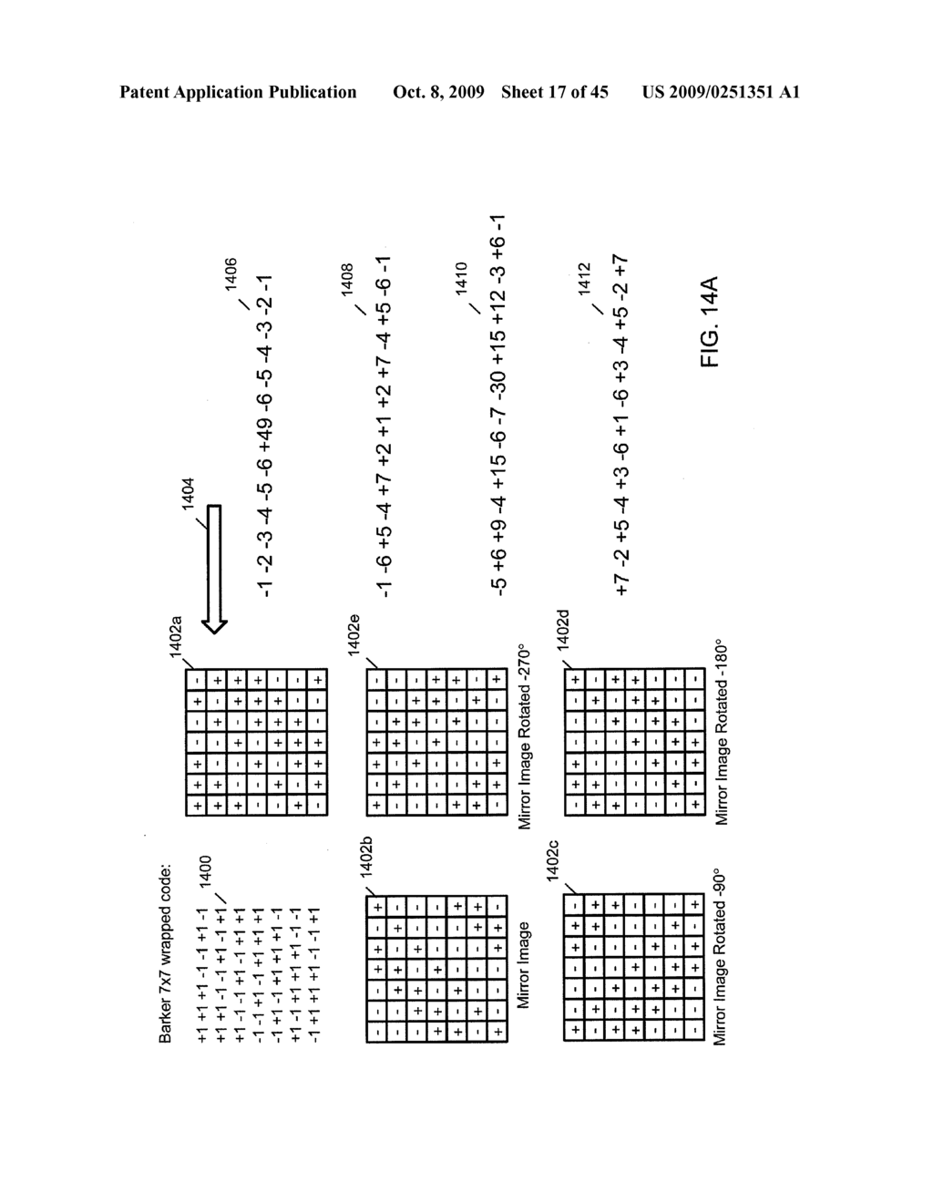 METHOD FOR PRODUCING TWO DIMENSIONAL CODES FOR DEFINING SPATIAL FORCES - diagram, schematic, and image 18