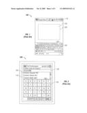 METHOD AND SYSTEM FOR ENHANCING INTERACTION OF A VIRTUAL KEYBOARD PROVIDED THROUGH A SMALL TOUCH SCREEN diagram and image