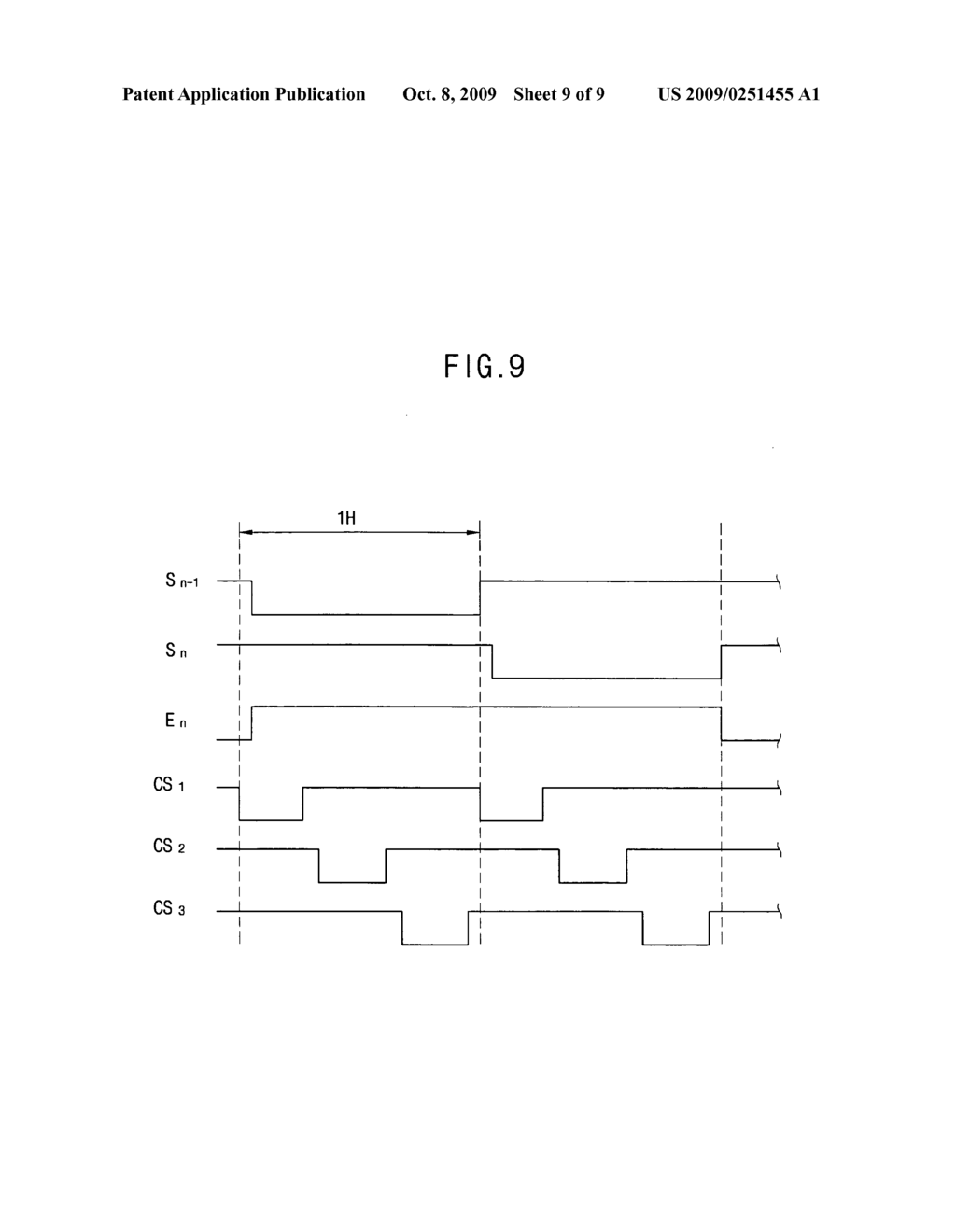 Flat panel display and method of driving the flat panel display - diagram, schematic, and image 10