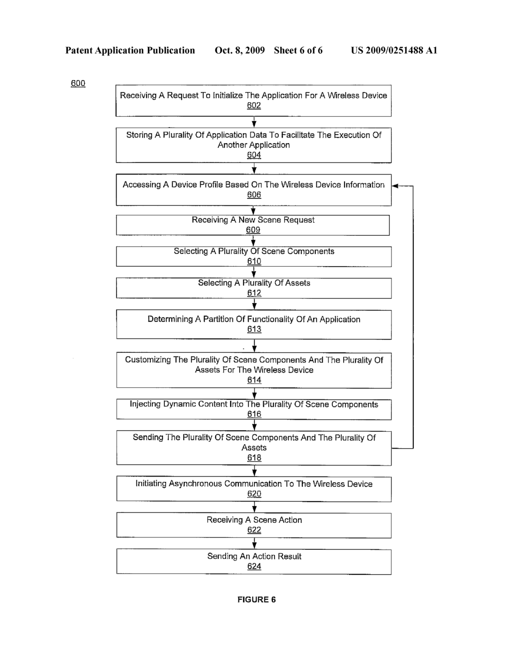 METHOD AND SYSTEM FOR EXECUTING APPLICATIONS ON A WIRELESS DEVICE - diagram, schematic, and image 07