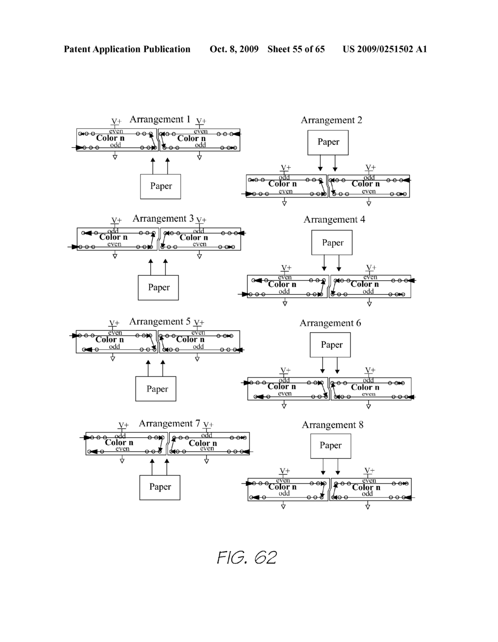 Printing System Having Contolled Multi-Length Printhead ICS - diagram, schematic, and image 56