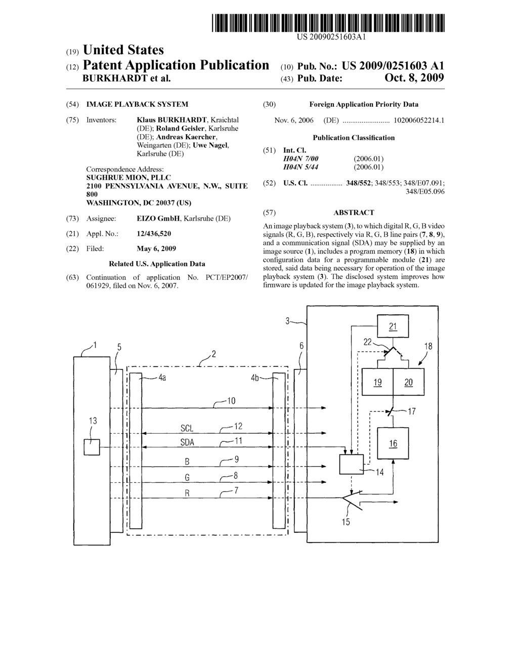 IMAGE PLAYBACK SYSTEM - diagram, schematic, and image 01