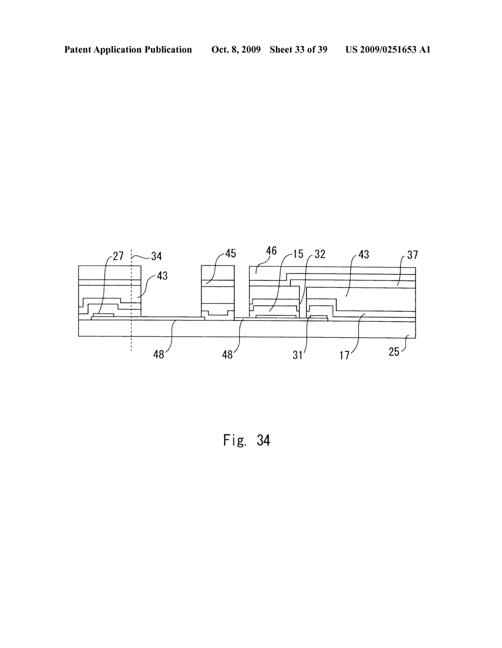 TFT SUBSTRATE, LIQUID CRYSTAL DISPLAY DEVICE USING SAME, AND METHOD FOR MANUFACTURING SAME - diagram, schematic, and image 34