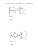 Optical Device for Providing Prescription Correction to a Mirror diagram and image